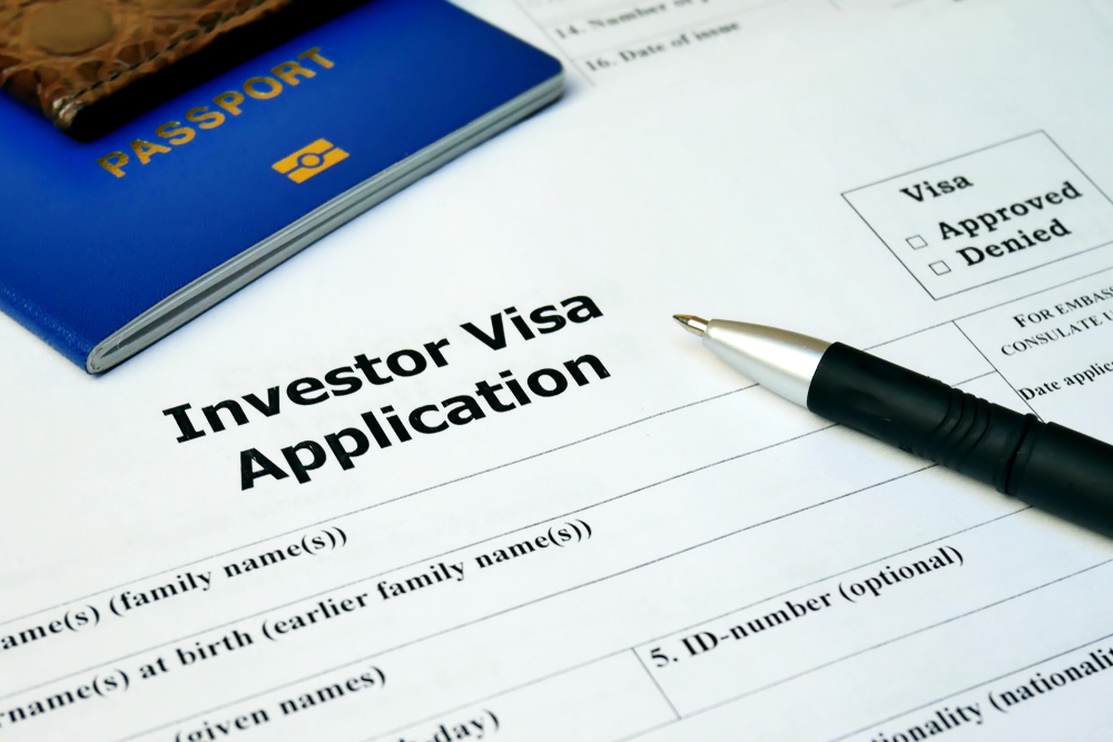 e2 investor visa application paperwork